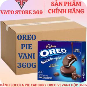 Bánh socola pie cadbury OREO vani hộp 360g