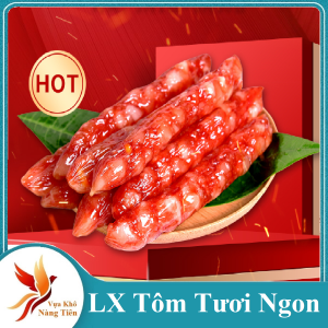1kg LẠP XƯỞNG TÔM TƯƠI đặc sản Minh Triết