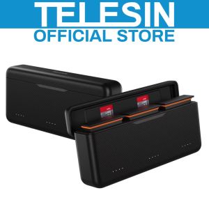 TELESIN Battery Charger Case Charging Hub for DJI Osmo 360 / Action 6 5 4 3