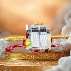 爆款现货】火尖枪中性笔哪吒笔混天绫乾坤圈一笔定乾坤周边中性笔Hot spot: Fire Spear Neutral Pen Nezha Pen Mixed Sky Ling Qiankun Circle One Pen Fixed Qiankun Peripheral Neutral Pen