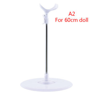 YAFEN Universal 36/42/48/60cm Dolls Stainless Steel Display Adjustable Stand Holder