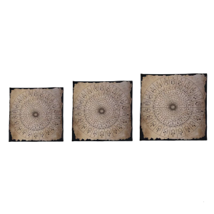 Symbol Pattern Astrology Tablecloth Altars Cloth Square Divinations Table Cloth Witchcrafts Deck Cloth Enduring