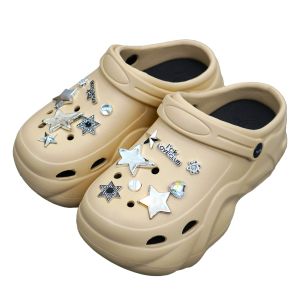 BL-9188-8 Sandal Baim EVA Rubber Sandal Wedges Fuji 3D Bintang Import Fashion Terbaru Tinggi 8 CM