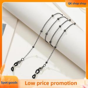 ✨QK shop✨ Fashion Metal Multifunction Glasses Beaded Glasses Chain Girl Summer Beads Hangs Mask Strap Handmade Necklace Sunglasses Lanyard
