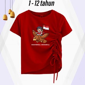 KAOS ANAK KEMERDEKAAN | KAOS ANAK TEMA AGUSTUS |  BAJU ANAK | BAJU ANAK LAKI LAKI KEMERDEKAAN 0020