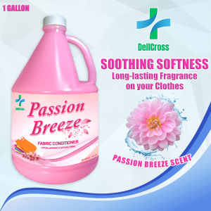 DELLCROSS FABRIC CONDITIONER PASSION BREEZE SCENT - 1 GALLON
