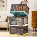 Foldable Storage Box Stackable Storage Drawer Cabinet Wardrobe Home Organizer Storage Boxes. 
