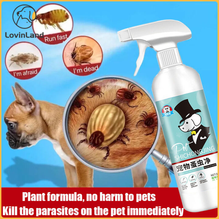 Flea Control Dog Flea Zapper 500ml Tick And Flea Killer Spary