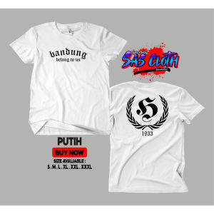 Tshirt kaos Casual Bandung 1933 Hooligan bandung / kaos persib bandung / kaos viking