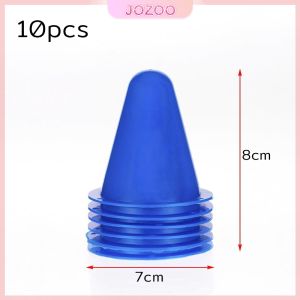 Jozoo 10Pcs Training Cones Plastic Skate Marker Cones Football Soccer Practice