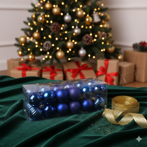 Trái Châu Quả Châu Noel 4cm Trang Trí Giáng sinhTreo Cây Thông Noel