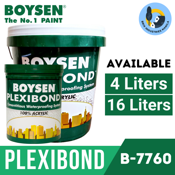 Boysen Plexibond Cementitious Waterproofing System 16 Liters (Pail) B ...