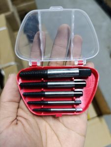 tap balik set 5 pcs YUKIDO AB88-5FW murah berkualitas Mata Tap balik Set 5pcs yukido/MOLLAR C19351 / Screw Extractor - Tap Balik Buka Baut Patah Rusak