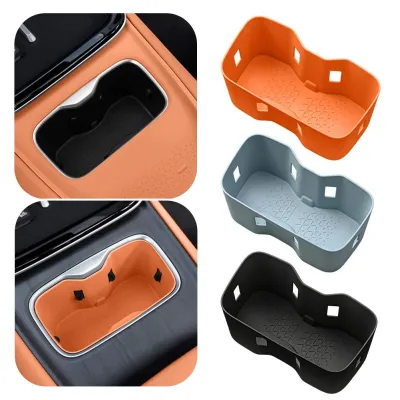 【HOT】 แผ่นซิลิโคนรองชาร์จไร้สายสำหรับคอนโซลกลางรถยนต์ Changan Deepal S05 พร้อมแผ่นกันฝุ่นสำหรับจัดเก็บของในคอนโซลกลาง อุปกรณ์เสริม
