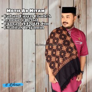 MURAH Sorban Rida Solo Terompah & Sorban Habaib Arida Solo Motif Pintu Aceh