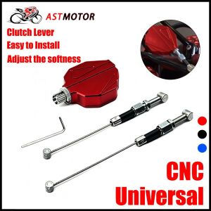 Motorcycle Clutch Lever Easy Pull Cable System CNC Stunt Clutch Cable Universal