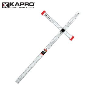 KAPRO 317 Adjustable Drywall Sliding T-Square Aluminum Layout Marking Dual Directional Printed Scale