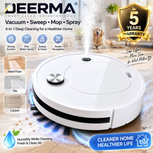 [PH Stock]+ Robot Vacuum Cleaner Home Smart Sweeper RoboVac Automatic Floor Vacuum Sweeper Dry and Wet Automatic for Home and Office Strong Suction Power Mopping and Sweeping High-end Automatic Robotic Vacuum Cleaner