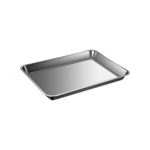 Commercial Grade Thickened Stainless Steel Roasting Pan with Even Heat Distribution Cookie Baking Sheet for Oven