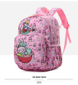 Tas Ransel Sekolah Anak Cowok Cewek PAUD TK SD Karakter Labubu