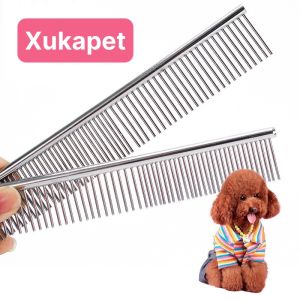 Lược chải lông chó mèo inox không gỉ lược chải chó lược chải mèo gỡ rối bắt bọ chét cao cấp