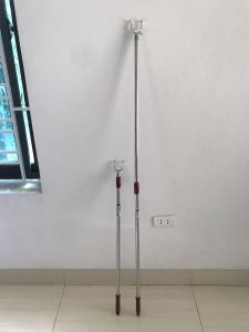 Gậy lấy đồ - Cây phơi và lấy đồ móc treo quần áo inox