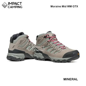 Scarpa รองเท้าเดินป่าผู้หญิง Moraine Mid GTX
