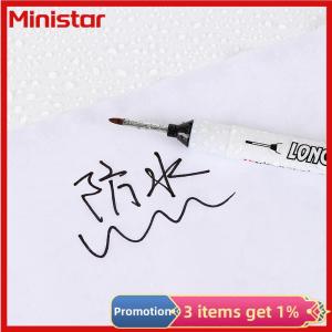 Ministar Double-Pointed Marker Pen Deep Hole Metal Bathroom Woodworking Tile Screw Deep Hole 20mm Dash Pen Marker Pen