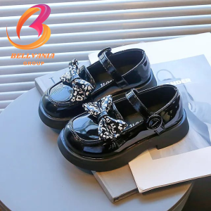 Sepatu Anak Perempuan Cantik Motif Corak Pita Lucu Sepatu Anak Cewek Terbaru trendy imut Sepatu Sekolah Anak Wanita Sepatu Pesta Anak Cod