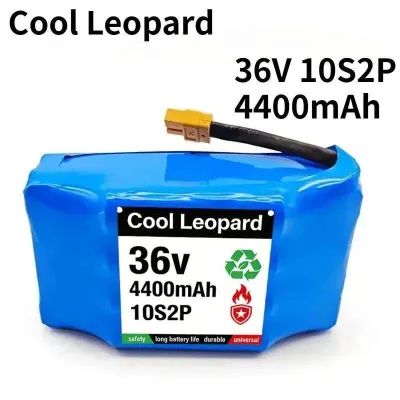 2026 Model 36V 4400mAh 10S2P Lithium Battery Pack for Self Balancing Electric Scooter Hoverboard Unicycle BMS Safe