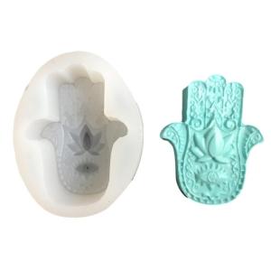 Hand Shape Flower Silicone Molds for Soap Making Gypsum Silicone Molds Fondant Silicone Mold