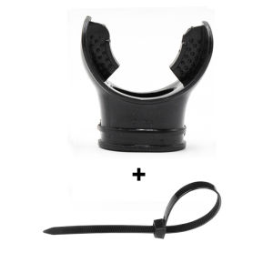 Diving Mouth Pvc Karet Dengan Kabel Ties Gigitan Snorkel Comfort Alat Selam