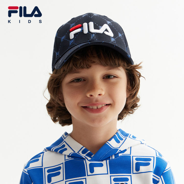 FILA%20KIDS%20Feile%20children's%20baseball%20cap%202023%20spring%20new%20boys%20and%20girls%20fashion%20Joker%20leisure%20cap.%20-%20Image%202