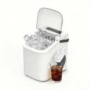 Ice Maker Machine  Countertop Ice Machine Automatic Commercial Home Small Fast Ice Cube Making Electric Ice Maker