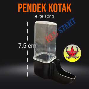 2PCS CEPUK WADAH PAKAN MINUM BURUNG DISPENSER TABUNG PANJANG CEPUK TEMPAT MAKAN PAKAN BURUNG LOVEBIRD PARKIT