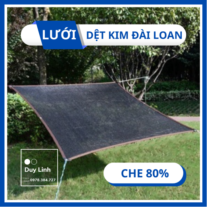 Lưới Che Nắng Chất Lượng Cao - Lưới Dệt Kim Che 80% Nắng (Đã được may ...