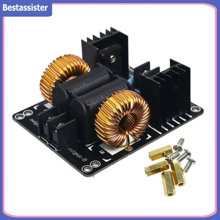 1000W 20A ZVS Induction Board Heating Module Coil Marx Generator ...