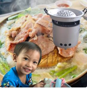 เตาหมูกะทะ ครบชุด พร้อมใช้งาน ราคาประหยัด