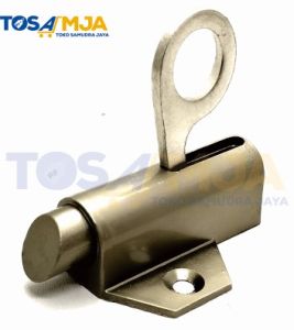 SPRING KNIFE Stainless JUMBO Kotak Bulat TEBAL | GRENDEL SLOT SELOT JENDELA SPRING KNIP KODOK | MIAMI