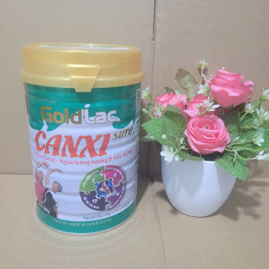 Sữa bột Goldlac Canxi Sure lon 900g bổ sung dinh dưỡng
