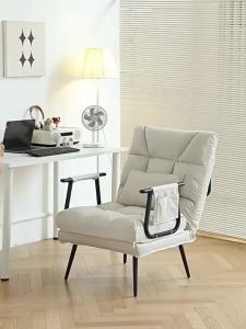 Folding reclining portable recliner folding back chair dual-use nap bed Folding sofa chair