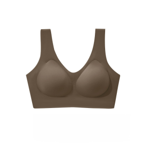 Seamless Invisible Push-up Comfortable Anti-sagging Bra New Liquid Foundation Wireless Back Beauty Underwear Plus Size