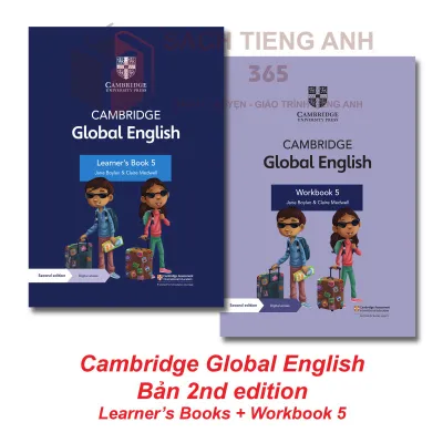 Cambridge Global English 2nd in màu Khổ A4 tặng audio video