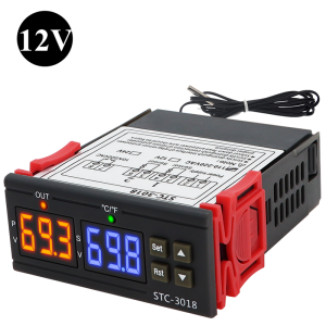 STC-3018  LED Digital Thermostat for Incubator Temperature Controller Thermoregulator Relay 12V 24V 220V