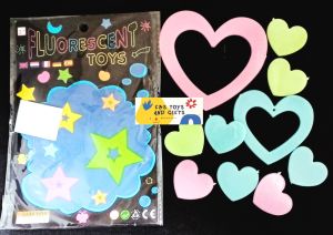 FS 595 Glow in the Dark (Random design / color) Wall Sticker FLUORESCENT TOYS