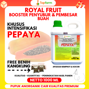 Pupuk Topfarm / Pupuk Pepaya Berbuah Lebat / Pupuk Booster Pepaya / Pupuk Pepaya California / Pupuk Khusus Pepaya / Pupuk Pelebat Buah Pepaya / Pupuk Pepaya Layu Daun