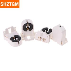 [COD] SHZTGM 1ชิ้นหลอดไฟฟลูออเรสเซนต์ LED T5อุปกรณ์เสริมที่ยึดหลอดไฟฟลูออเรสเซนต์ทนความร้อน C18A 2A AC 500V
