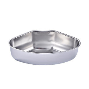 3Pcs Wadah Tatakan Kukusan Panci Makanan Stainless Tebal Tempat Wadah Makanan Kontainer Makanan Sayuran Food Box Stainless Kotak Bekal Stainless Multifungsi Alat Kukus Stainless Wadah Kukus Makanan Sayur Stainless 304