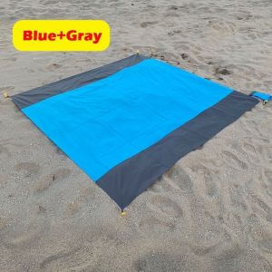 【Lowest Price】Waterproof Picnic Mat & Outdoor Beach Blanket - Large Portable Lightweight for Lawn Park Sand - Easy Clean Polyester with Carry Bag