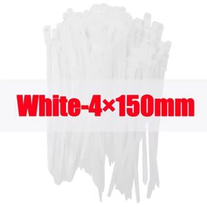 Set 100 Dây Rút (Dài 15cm/20cm) Có Lỗ Bắt Vít 4mm Dùng Để Cố Định Dây Cáp Sắp Xếp Nội Thất Nhà Cửa Sân Vườn Văn Phòng